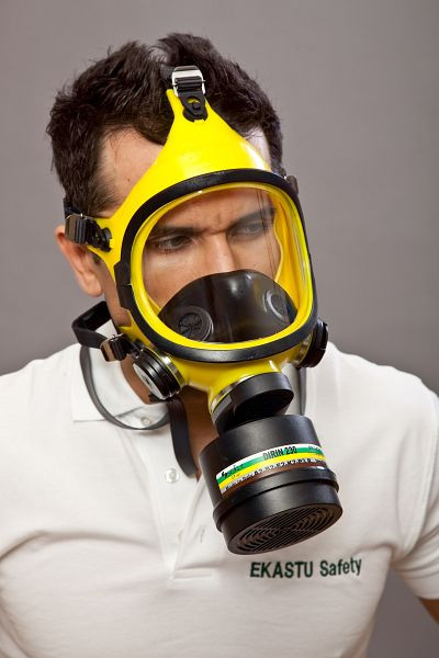 EKASTU Safety polna maska C 607/silikon/TR (razred 2), 466616