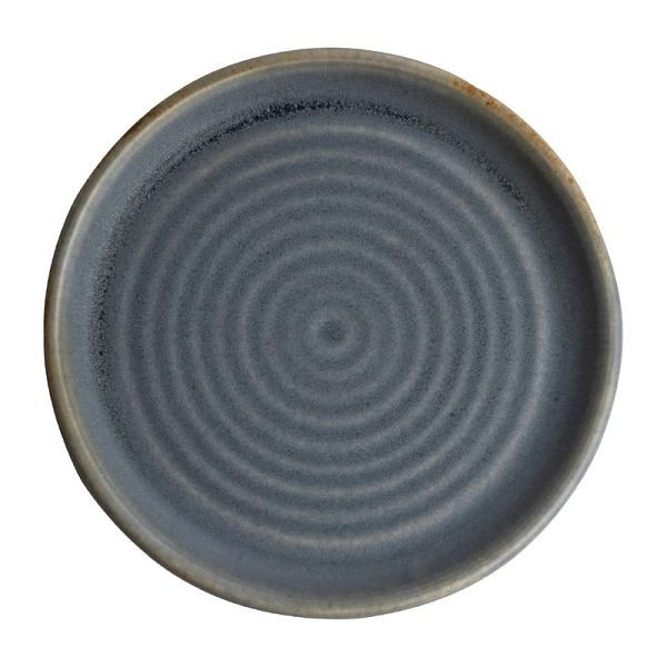 Olympia platneni okrogel krožnik z ozkim robom granitno modra 18cm, PU: 6 kosov, FA302