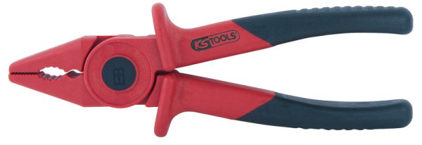 KS Tools plastične kombinirane klešče z zaščitno izolacijo, 185 mm, 117.1765