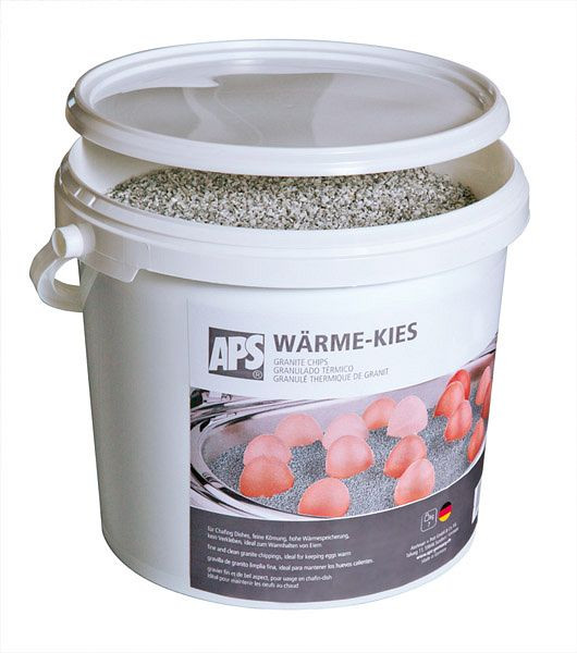 APS toplotni gramoz za drgnjenje posode, vsebina: 7 kg, fini čisti granitni drobci, (fino zrnat), 81116