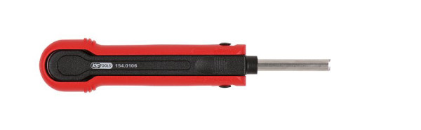 KS Tools orodje za odklepanje ploščatih čepov/ploščatih vtičnic 1,2 mm (AMP Tyco MQS), 154.0106