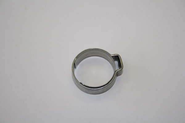 OETIKER 1-ušesna objemka z ležajnim obročem, 17,5 OET 14,6 - 16,8 mm (nerjaveče jeklo) 5 kosov, 46159