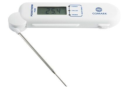 Contacto penetracijski zložljivi termometer merilno območje -40 do +125°C, 7853/110