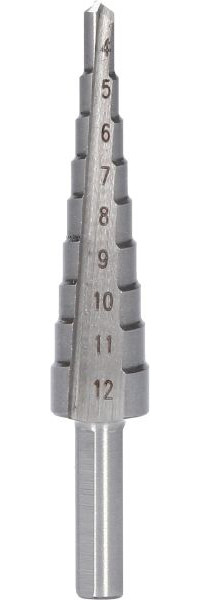 Brilliant Tools stopenjski sveder, Ø 4 - 12 mm, BT101926