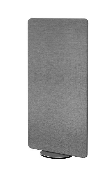 Kerkmann tekstilni element Metropol vrtljiv, Š 800 x G 450 x V 1700 mm, siv, 45697516