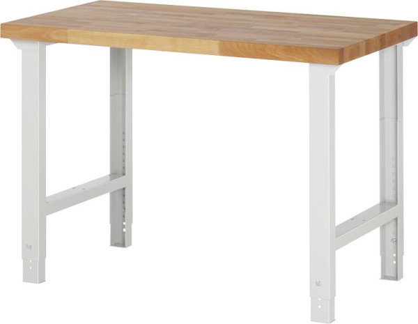 RAU delovna miza serije 7000 - model 7000-1, Š1250 x G700 x V790-1140 mm, 03-7000-1-127B4H.12