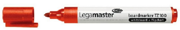 Marker za plošče Legamaster TZ100 rdeč, PU: 10 kosov, 7-110502