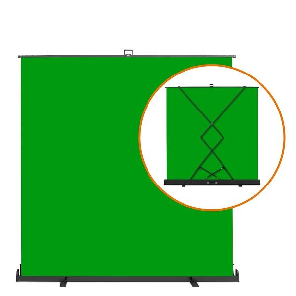 Walimex pro roll-up panel ozadje zelena 210x220, 23209