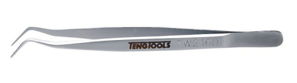 Teng Tools pinceta 160 mm ukrivljena/gladka TW2160