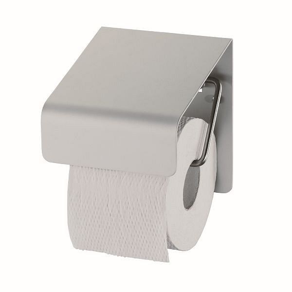 Držalo za toaletni papir Air Wolf, serija Omicron II, V x Š x G: 150 x 130 x 130 mm, eloksiran aluminij, 35-711