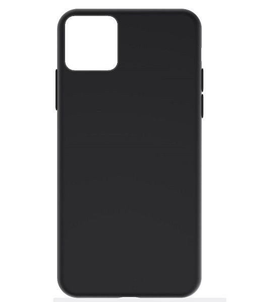 Helos Solid Gel Case Apple iPhone 11 črna, APXI-SOGEC-BLCK