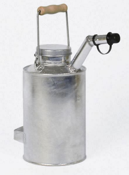 Posoda za shranjevanje olja Renner 5,0 litrov (model št. KK 282/4 fv), vroče pocinkana jeklena pločevina, 6011-00