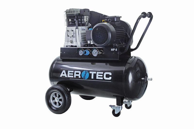 Batni kompresor za stisnjen zrak AEROTEC, mazan z oljem, 2013220