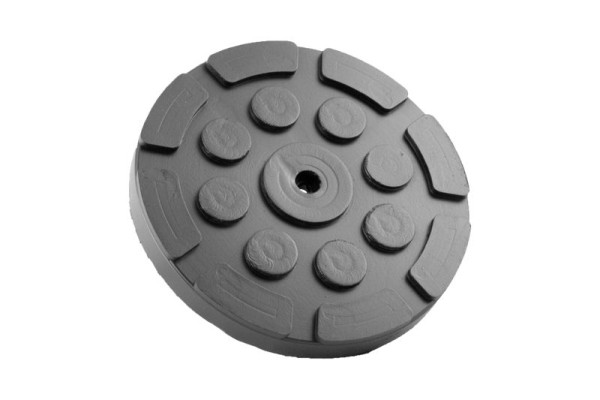 Busching gumijasta podloga primerna za Herrmann, V: 17mm, D130mm z jeklenim vstavkom, 100549
