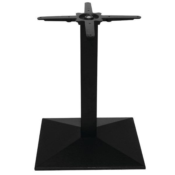Bolero kvadratno podnožje za mizo iz litega železa 72,9 cm visoko, GH449